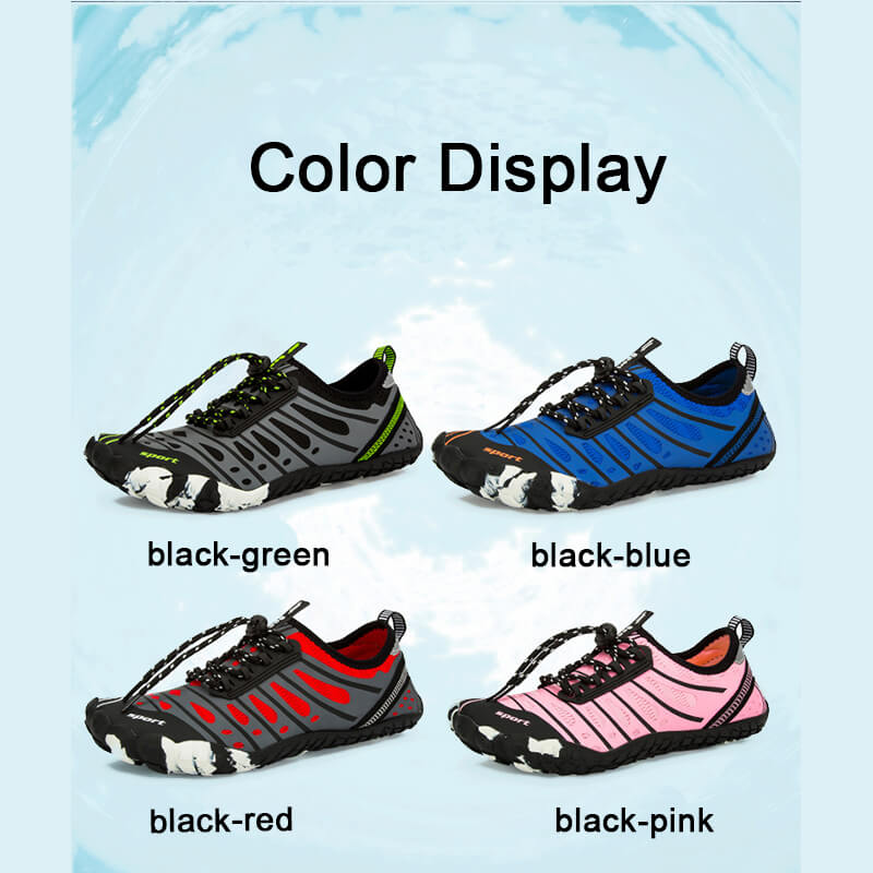 Chaussures aquatiques pour femmes et hommes - Chaussettes de natation, de plage, d'eau, à séchage rapide, pieds nus, pour l'extérieur, le surf, le yoga, l'exercice