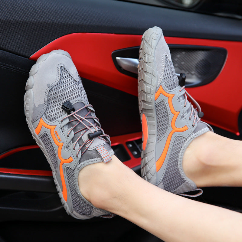 Water Shoes Men's Women's Beach Swimming Shoes Quick-Drying Water Socks Swimming Pool Shoes Surfing-Effecct Picture