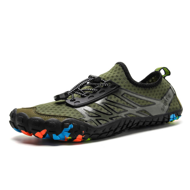 Water Shoes Men's And Women's Sports Quick-Drying Barefoot Diving Swimming Surfing Water Sports Walking Beach Yoga-Green