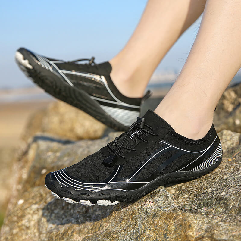 Chaussures aquatiques pour hommes, séchage rapide, pieds nus, pour femmes, sport, eau, plein air, plage, natation, plongée, surf, kayak, bateau, marche
