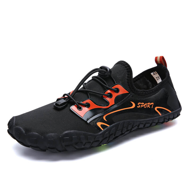 Water Shoes Men's And Women's Sports Quick-Drying Barefoot Diving Swimming Surfing Water Sports Walking Beach Yoga-Black A