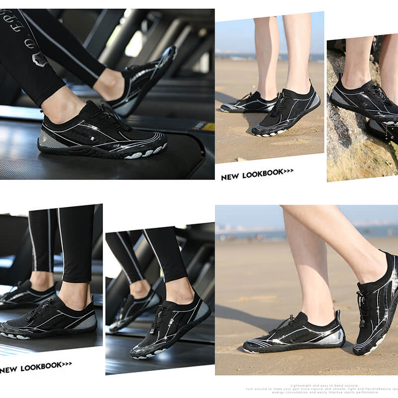 Chaussures aquatiques pour hommes, séchage rapide, pieds nus, pour femmes, sport, eau, plein air, plage, natation, plongée, surf, kayak, bateau, marche