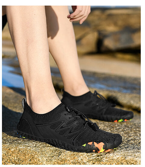 Zapatos de agua para hombre y mujer, de secado rápido, descalzos, para nadar, bucear, surfear, deportes acuáticos, piscina, playa, caminar, yoga