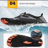 Men's Water Sports Shoes Quick-Drying Beach Swimming Shoes Barefoot Swimming Pool Socks Surf Diving Outdoor Hiking Water Sports Shoes-Detail Picture