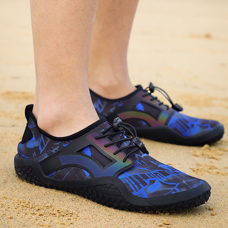 Men's Water Shoes Quick-drying Lightweight Barefoot Shoes Multifunctional Water Sports Socks Swimming Walking Diving Surfing Beach Swimming Pool Yoga-Effect Picture