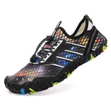 Water Shoes Swim Surf Shoes Beach Pool Shoes Wide Toe Hiking Water Sneakers Quick Dry Aqua Shoes for Men and Women-White