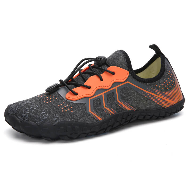Water Shoes Mens Womens Sports Quick Dry  Walking Beach-Light Gray