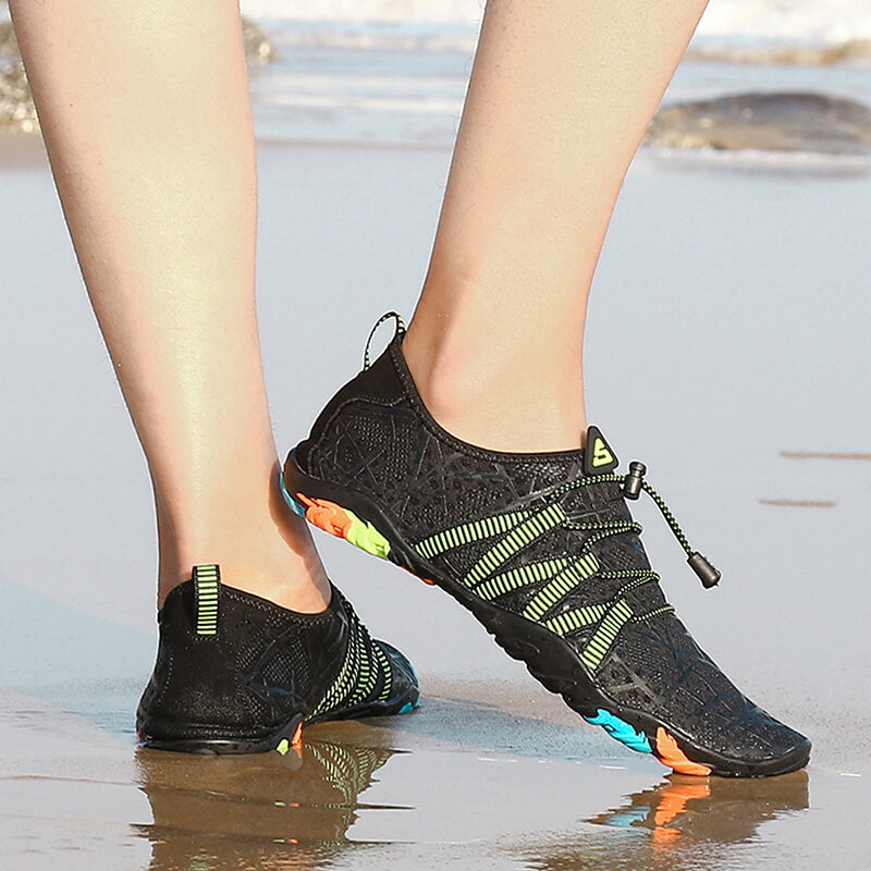 Chaussures aquatiques pour hommes et femmes, chaussures de plage, de natation, chaussettes aquatiques à séchage rapide, chaussures de piscine pour le surf, le yoga, l'aquagym