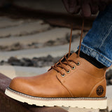 Steel Toe Boots for Men Work Industrial Construction Mid Cut Industrial Work Comfortable Lightweight Safety Sneakers for Work