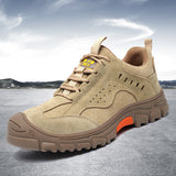 Zapatos con punta de acero indestructibles para hombres y mujeres, zapatos de seguridad para el trabajo, zapatillas de construcción industrial