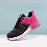 Lightweight Breathable Steel Toe for Men Women Work Slip Comfortable Puncture Proof Resistant - Pink / 6 Women | 5 Men | EU37