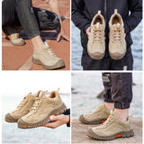 Zapatos con punta de acero indestructibles para hombres y mujeres, zapatos de seguridad para el trabajo, zapatillas de construcción industrial
