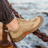 Zapatos con punta de acero indestructibles para hombres y mujeres, zapatos de seguridad para el trabajo, zapatillas de construcción industrial