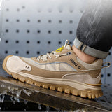 Steel Toe Shoes for Men Women Comfortable Safety Non Slip Warehouse Industry Construction Work Sneakers