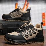 Steel Toe Shoes for Men Women Wide Non Slip Work Comfortable Safety Lightweight Puncture Proof Sneakers