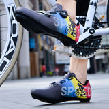 Chaussures de cyclisme compatibles avec les chaussures de vélo Peloton Chaussures de spinning Chaussures de cyclisme en salle Chaussures de vélo de route Delta/SPD