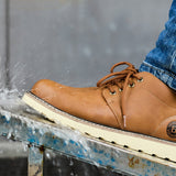 Steel Toe Boots for Men Work Industrial Construction Mid Cut Industrial Work Comfortable Lightweight Safety Sneakers for Work
