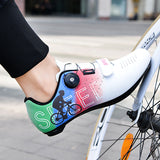 Chaussures de cyclisme compatibles avec les chaussures de vélo Peloton Chaussures de spinning Chaussures de cyclisme en salle Chaussures de vélo de route Delta/SPD