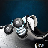 Chaussures de cyclisme unisexes pour vélo de route compatibles avec les chaussures de vélo Peloton Shimano SPD pour hommes et femmes, 2 cadrans, crampons pour cyclisme en intérieur et en extérieur