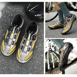 Chaussures de vélo de route pour hommes et femmes, chaussures de vélo d'équitation, chaussures Peloton à crampons compatibles avec Spin Shoestring SPD et Delta Lock, chaussures de vélo d'intérieur et d'extérieur