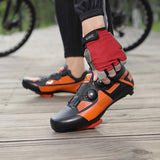 Chaussures de cyclisme unisexes compatibles avec les chaussures Peloton Chaussures de vélo de route d'intérieur pour hommes et femmes Pré-installées avec des cales Delta Clip Pédale extérieure