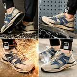 Steel Toe Shoes for Men Women Lightweight Breathable Safety Comfortable Non Slip Work Tennis Indestructible Construction Sneakers