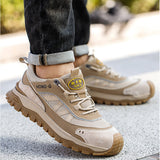 Steel Toe Shoes for Men Women Comfortable Safety Non Slip Warehouse Industry Construction Work Sneakers