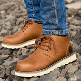 Steel Toe Boots for Men Work Industrial Construction Mid Cut Industrial Work Comfortable Lightweight Safety Sneakers for Work