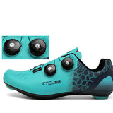 Chaussures de cyclisme unisexes compatibles avec Peloton Bike et SPD Chaussures de vélo de route en salle pour hommes et femmes