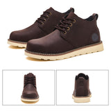 Steel Toe Boots for Men Work Industrial Construction Mid Cut Industrial Work Comfortable Lightweight Safety Sneakers for Work