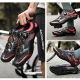 Chaussures de vélo de route pour hommes et femmes, chaussures de vélo d'équitation, chaussures Peloton à crampons compatibles avec Spin Shoestring SPD et Delta Lock, chaussures de vélo d'intérieur et d'extérieur