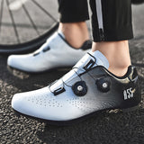 Chaussures de cyclisme unisexes pour vélo de route compatibles avec les chaussures de vélo Peloton Shimano SPD pour hommes et femmes, 2 cadrans, crampons pour cyclisme en intérieur et en extérieur