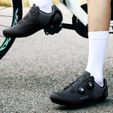 Chaussures de cyclisme unisexes compatibles avec Peloton Bike et SPD Chaussures de vélo de route en salle pour hommes et femmes