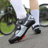 Chaussures de cyclisme unisexes compatibles avec les chaussures Peloton Chaussures de vélo de route d'intérieur pour hommes et femmes Pré-installées avec des cales Delta Clip Pédale extérieure