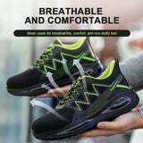 Steel Toe Shoes for Men Women Safety Work Indestructible Lightweight Work Sneakers