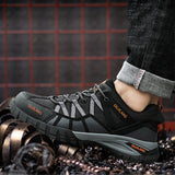 Steel Toe Shoes for Men Women Safety Comfortable Lightweight Puncture Proof Slip on Indestructible Work Sneakers