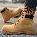 Steel Toe Shoes for Men Work Shoes Safety Sneakers Air Cushion Lightweight Slip Resistant Puncture Proof Industrial Construction