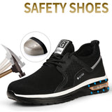 Lightweight Safety Shoes Proof Resistant Work Sneaker for Industrial and Construction Steel Toe Shoes for Men