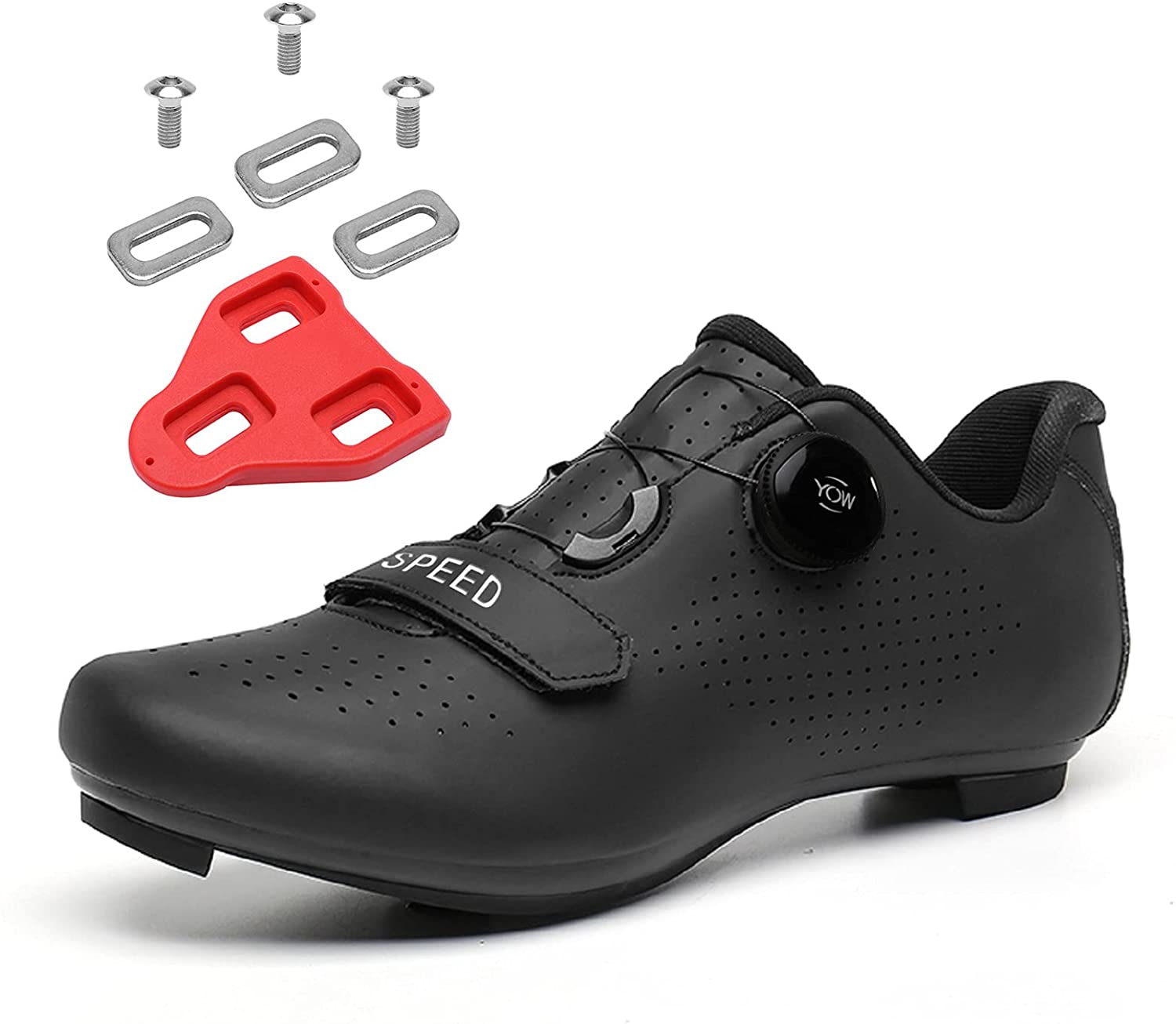Mens Womens Riding Cycling Shoes Delta Cleat Set Compatible with