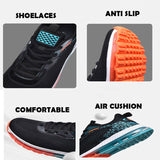 Men's Running Shoes Non Slip Shoes Breathable Lightweight Sneakers Slip Resistant Athletic Sports Walking Gym Work Shoes