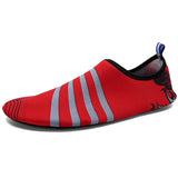 Men's shoes, women's shoes, barefoot quick-drying surf shoes-red