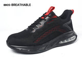 Steel Toe Shoes for Men Breathable and Stylish Lightweight Safety Construction Work Sneaker